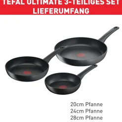 Ultimate On 3-teiliges Pfannenset G26090|Tefal Online