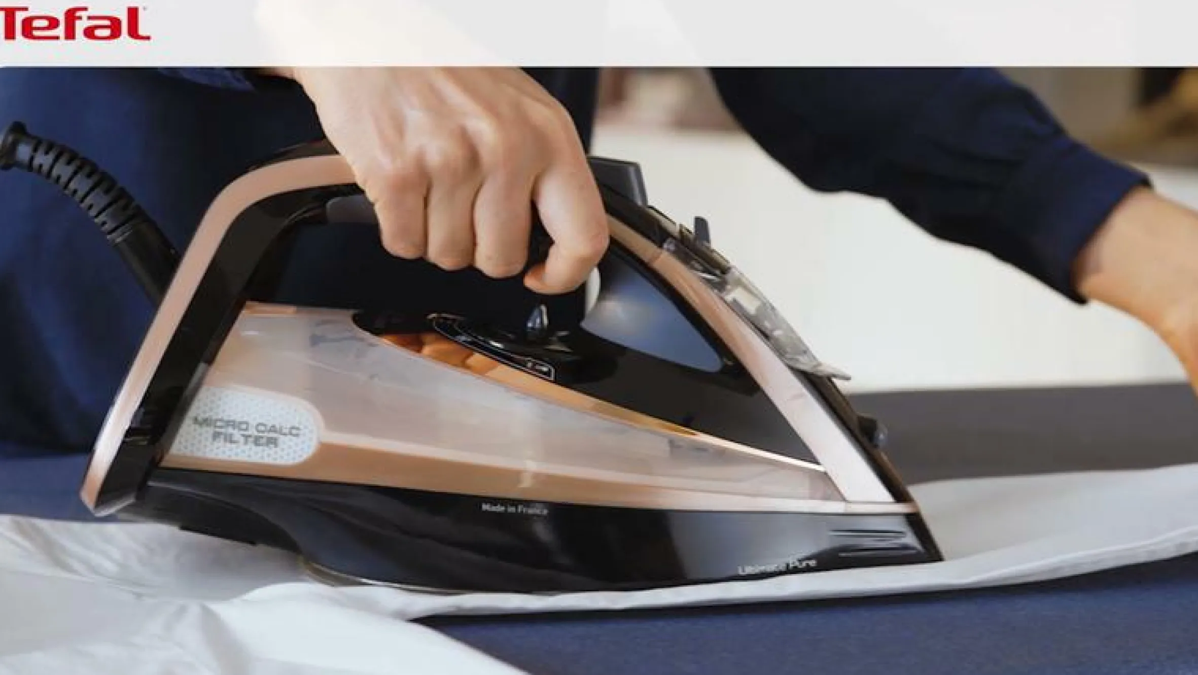 Ultimate Pure Dampfbügeleisen FV9844|Tefal