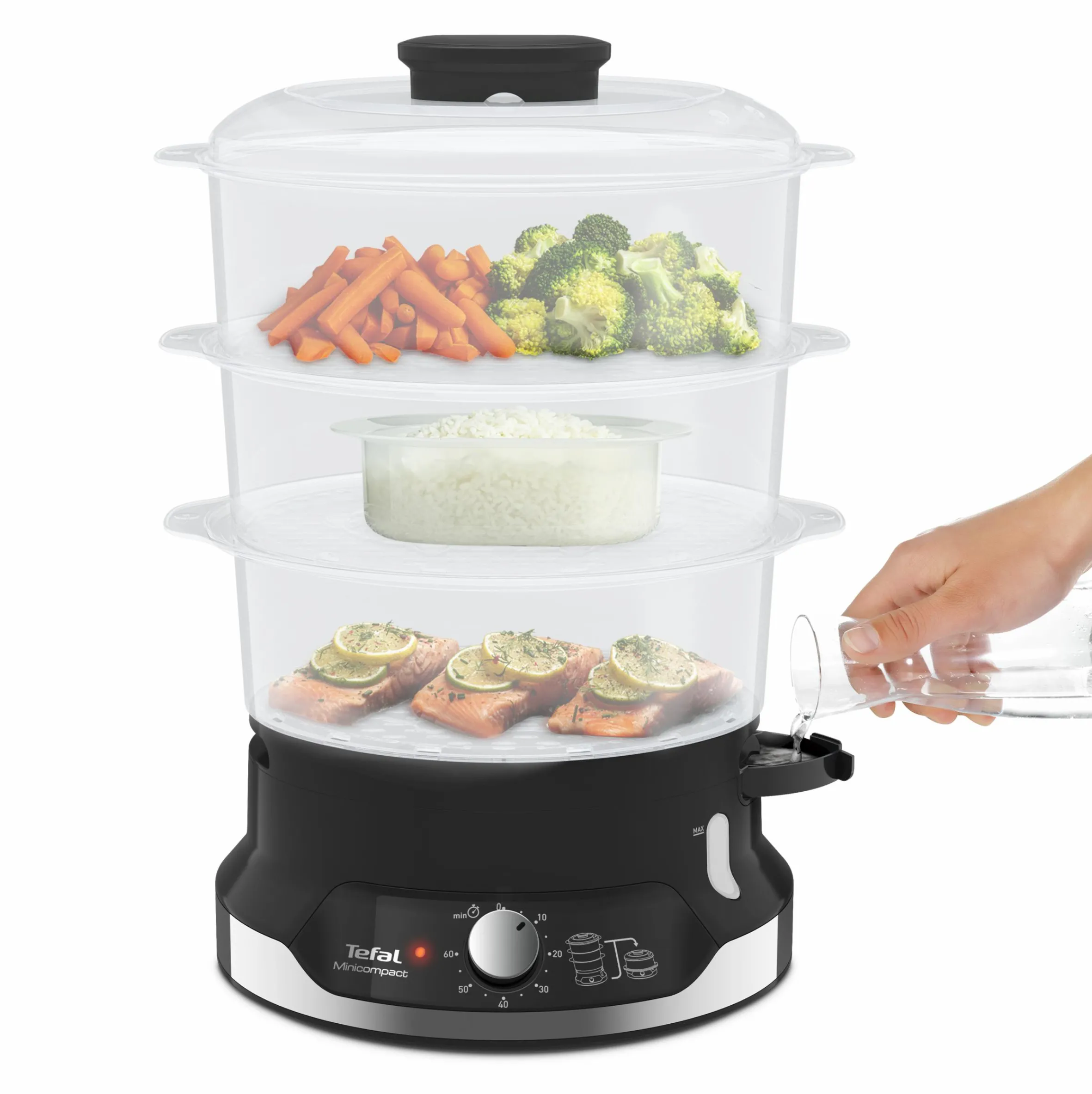 Ultracompact Dampfgarer VC2048|Tefal Outlet