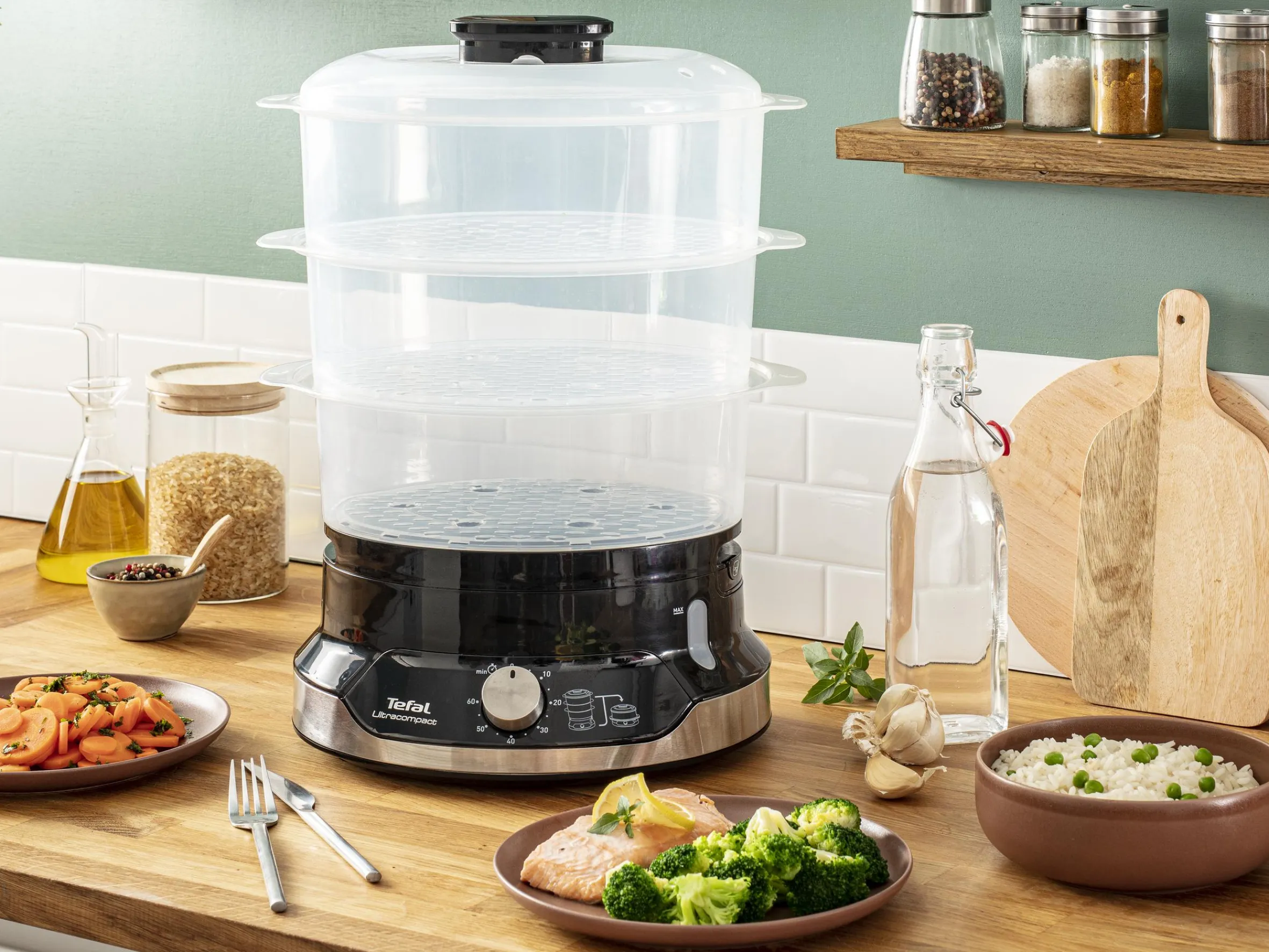 Ultracompact Dampfgarer VC2048|Tefal Outlet