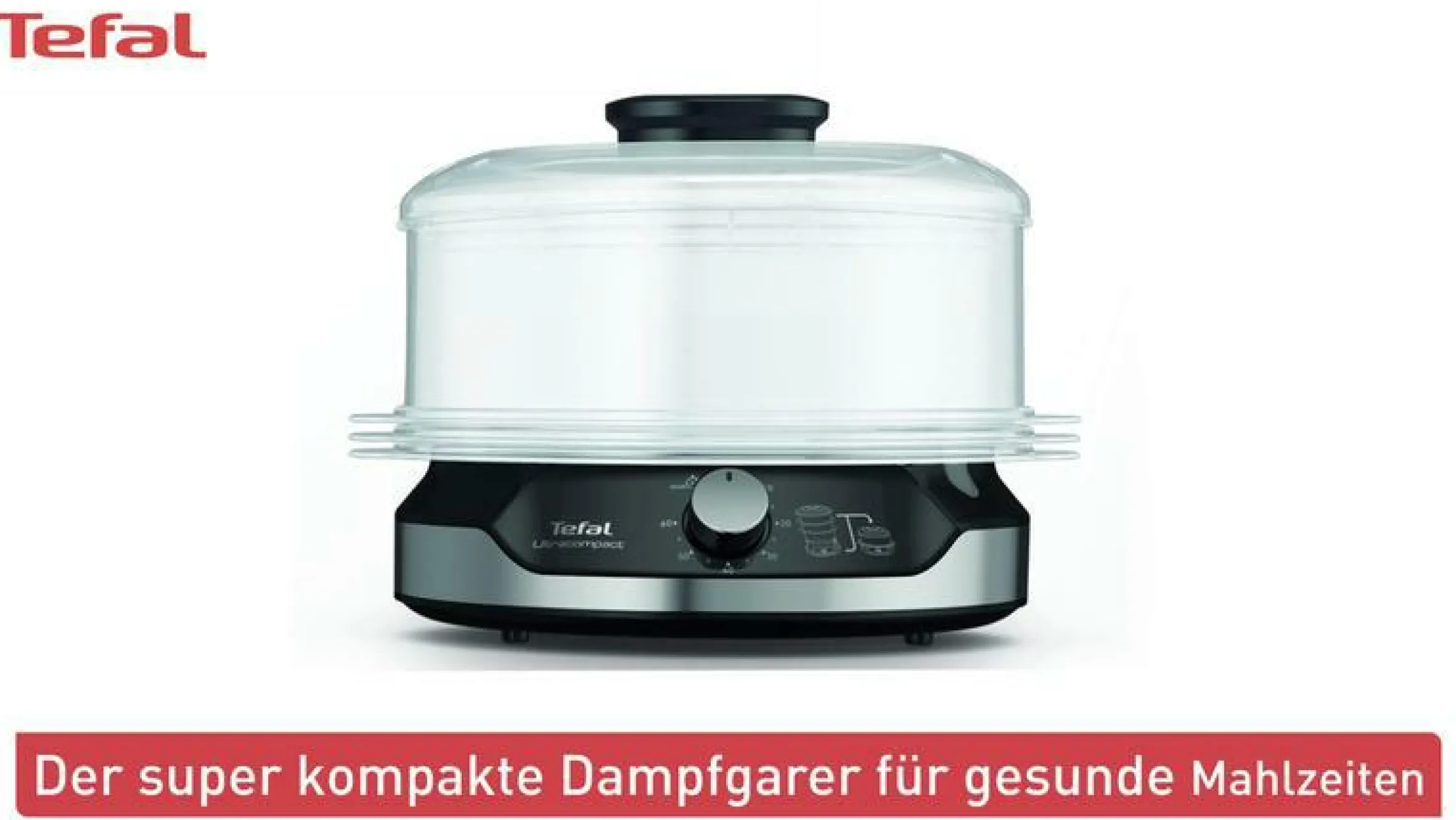 Ultracompact Dampfgarer VC2048|Tefal Outlet