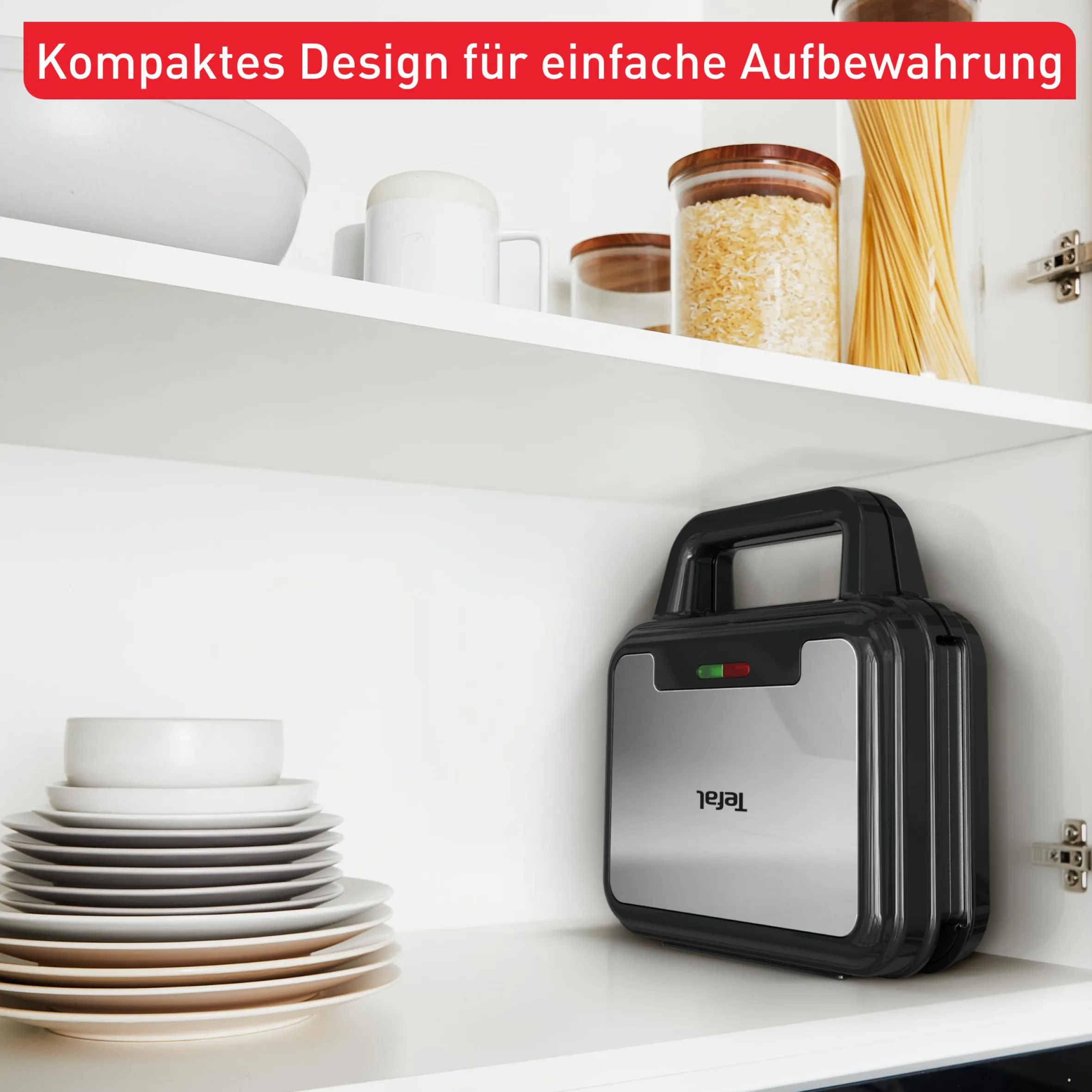 UltraCompact 3in1 Sandwichmaker, Waffeleisen & Panini-Toaster SW383D|Tefal Outlet