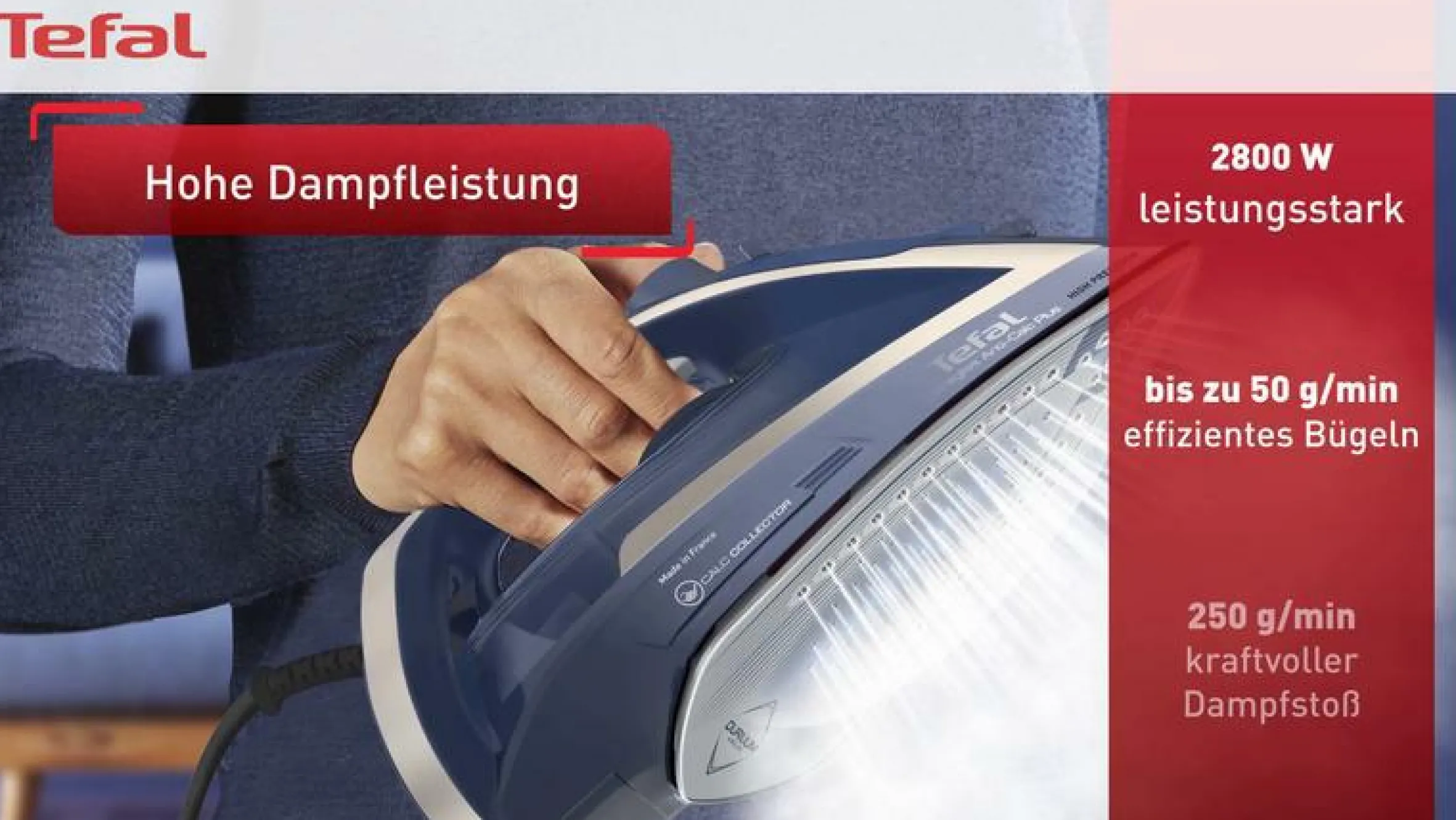 Ultragliss Plus Dampfbügeleisen FV6830|Tefal