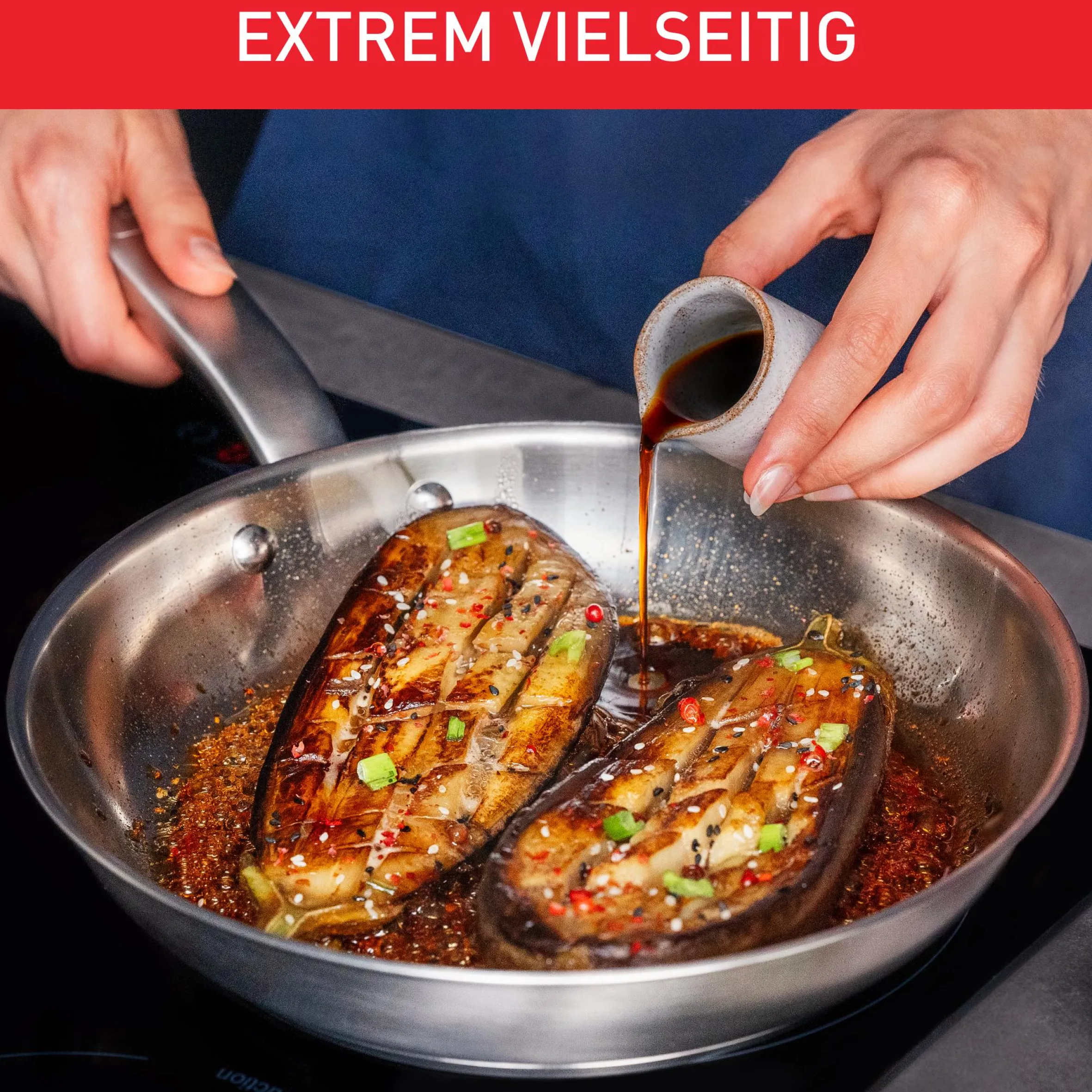 Virtuoso Pfanne unversiegelt 28cm E49206|Tefal Clearance