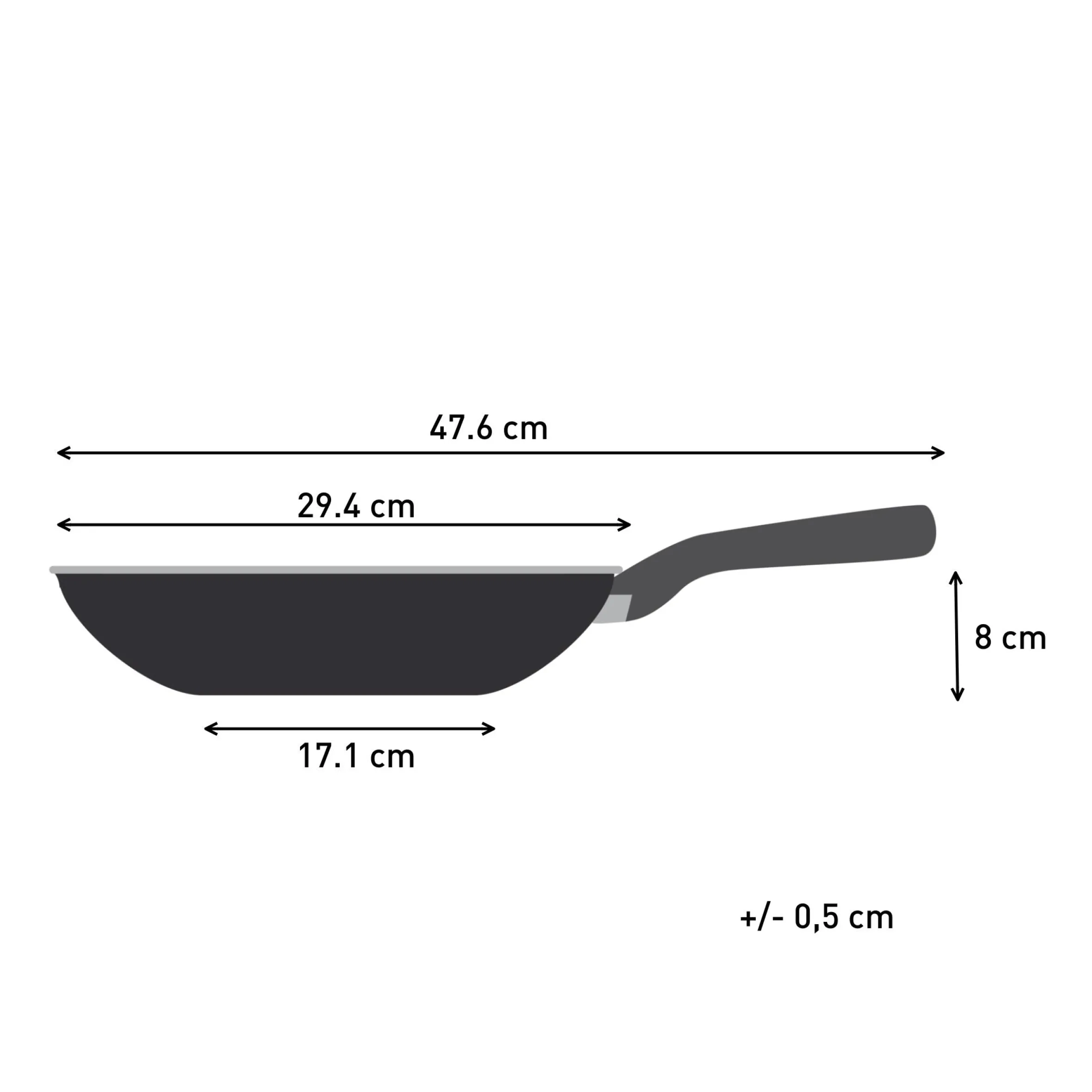 Virtuoso Wokpfanne unversiegelt 28cm E49219|Tefal