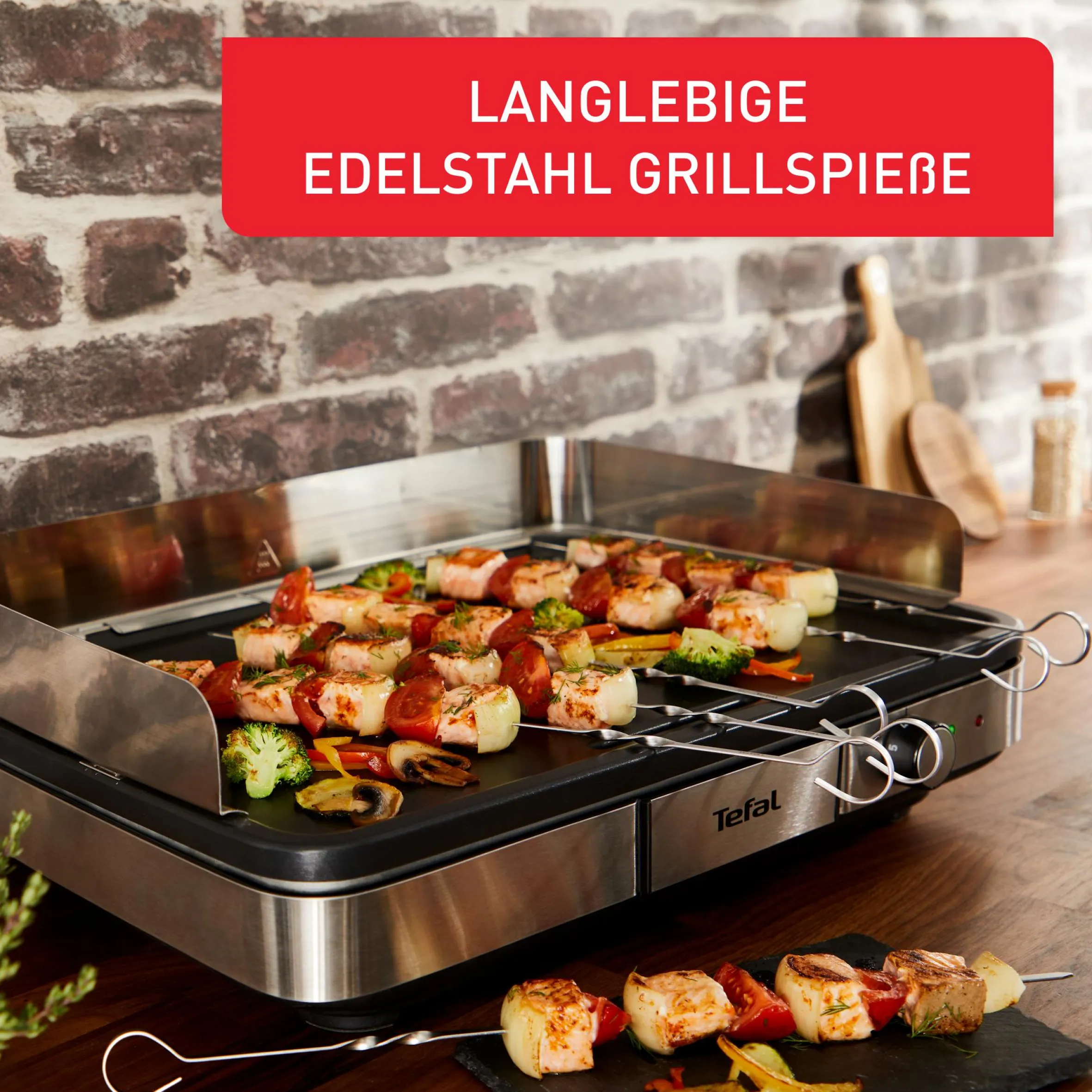XL-Grillspieße K185S7|Tefal Hot